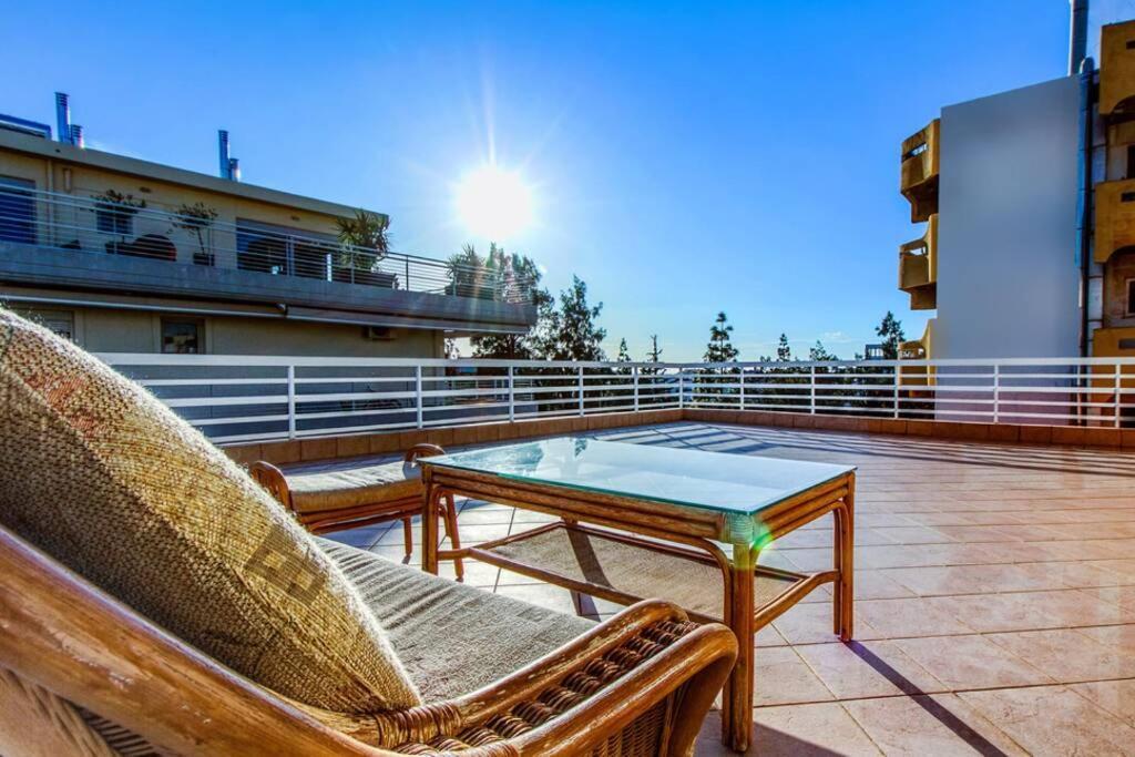 Spacious Apartment In Glyfada Close To The Sea Athen Exterior foto
