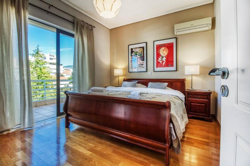 Spacious Apartment In Glyfada Close To The Sea Athen Exterior foto